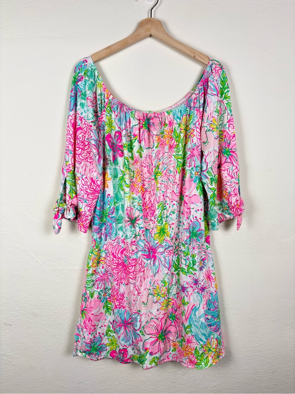 Lilly Pulitzer Women’s Large Lana Skort Romper Dress Tropical Beach Vacation